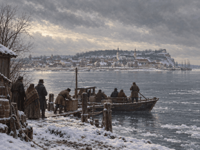 5. januar 1869 Zemun u oštroj zimi