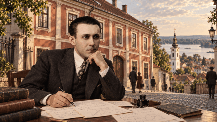 Ilustrativna istorijska rekonstrukcija – ilustracija uz članak „Jovan Karamata – Zemunac čije je ime ostalo zapisano u matematici“