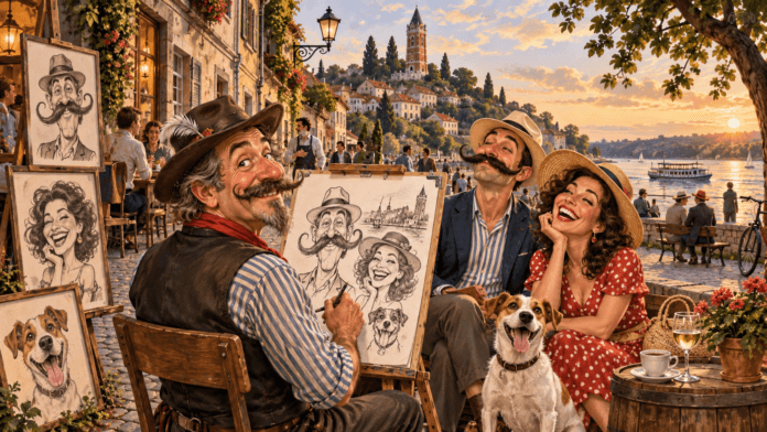 Zemunski međunarodni salon karikature u Galeriji Stara kapetanija