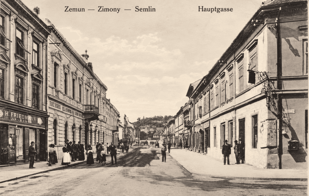 Glavna ulica u Zemunu – Hauptgasse